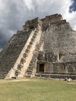 Uxmal Mayan Temple.