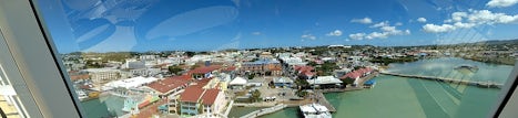 View on port of St John's Antigua