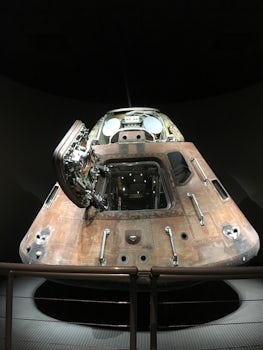 Space Capsule at Kennedy Space Center