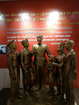 Ho Chi Minh museum in Ha Long Harbor.