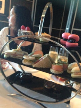 Afternoon tea at the Salt restaurant. Well worth the $20