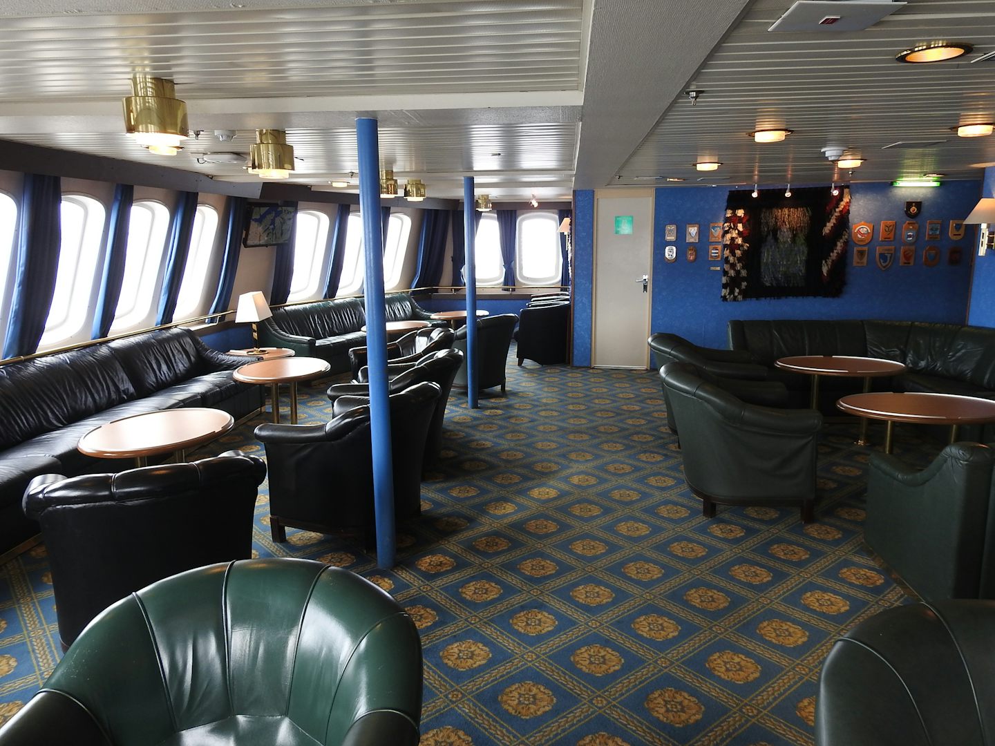 Trollfyord Lounge at front of ship on Deck E. Never used this lounge, just