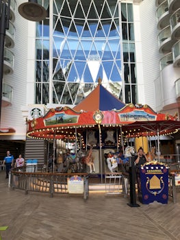 The carousel on the Boardwalk.