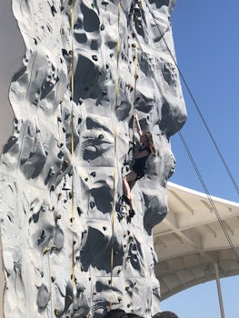 Rock Climbing to the top