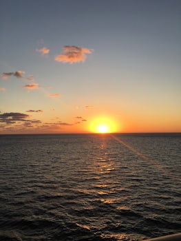 Sunset at Sea, a true marvel !