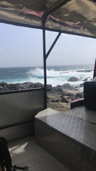 Aruba from open air Jeep excursion