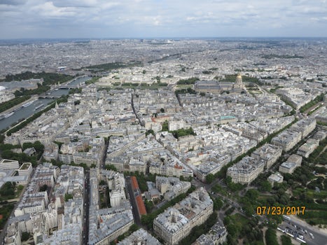 Picture from the Eiffel Tower