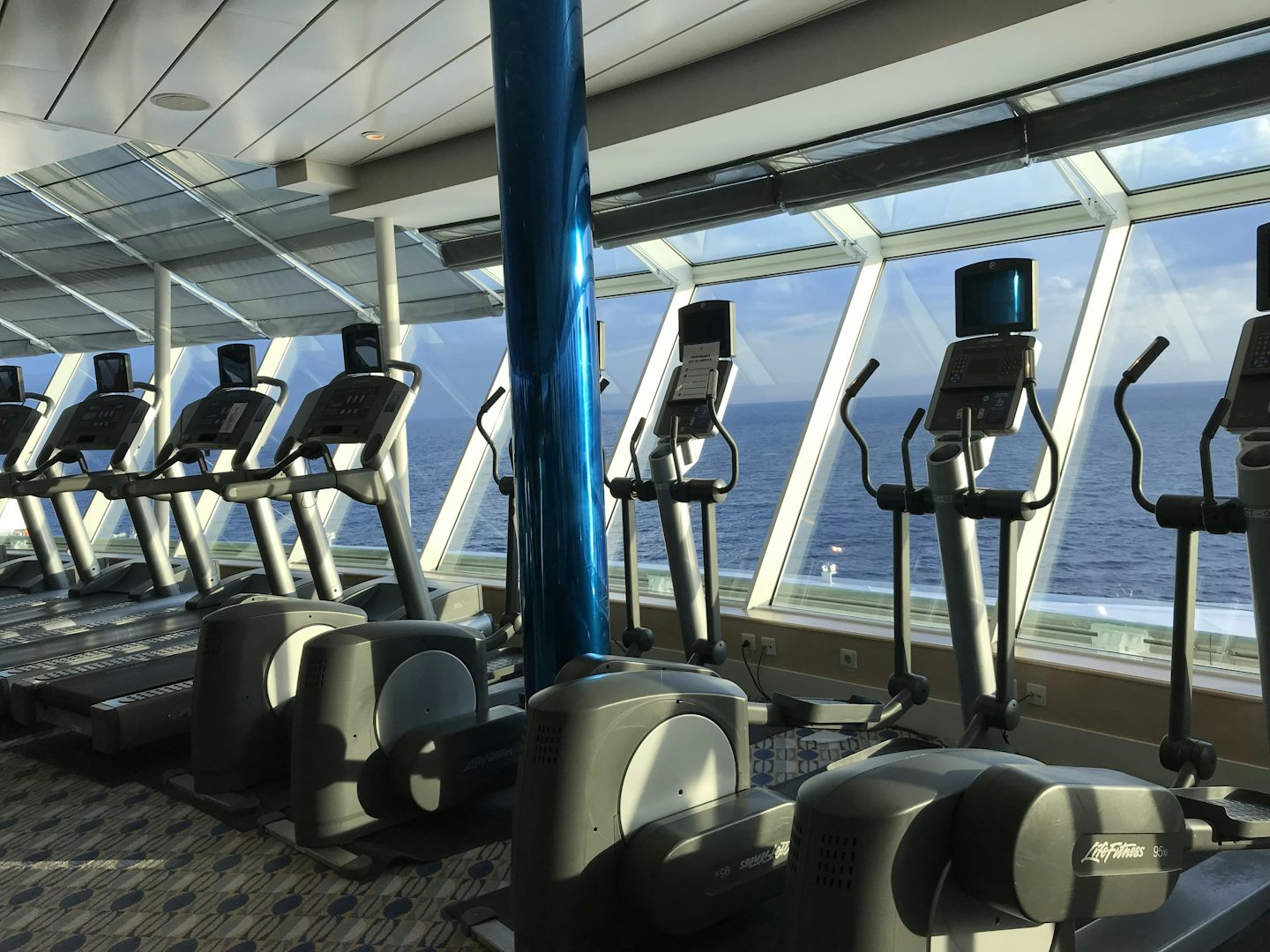 Amazing gym, spectacular views & great fitness classes as well.