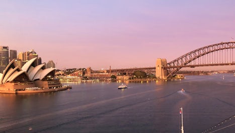 On the 8th day, God created Sydney Harbor....5:30 AM Sunrise