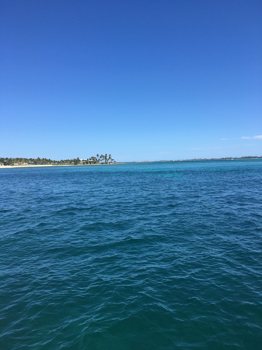Ahh aboard a catamaran in Nassau Bahamas!