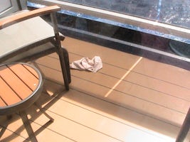 Embarrasing or what? Knickers on the balcony!