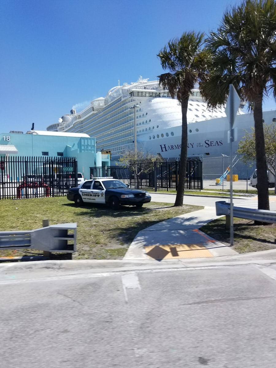 First look at Harmony from Port Everglades