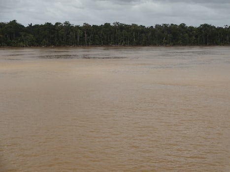 the sheer size of the Amazon is hard to imagine: at Manaus, it is over 16 M