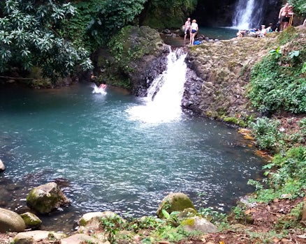 Waterfall seven sisters Grenada
