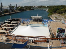 Marella Celebration pool deck