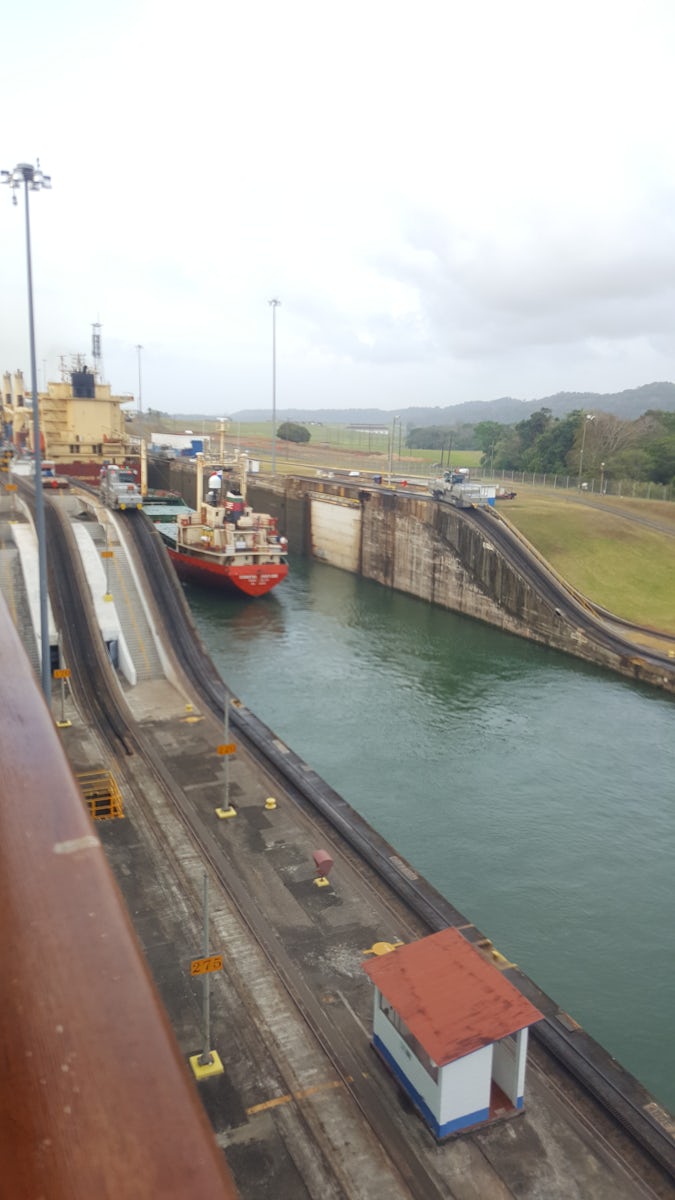 view of the Panama Canal