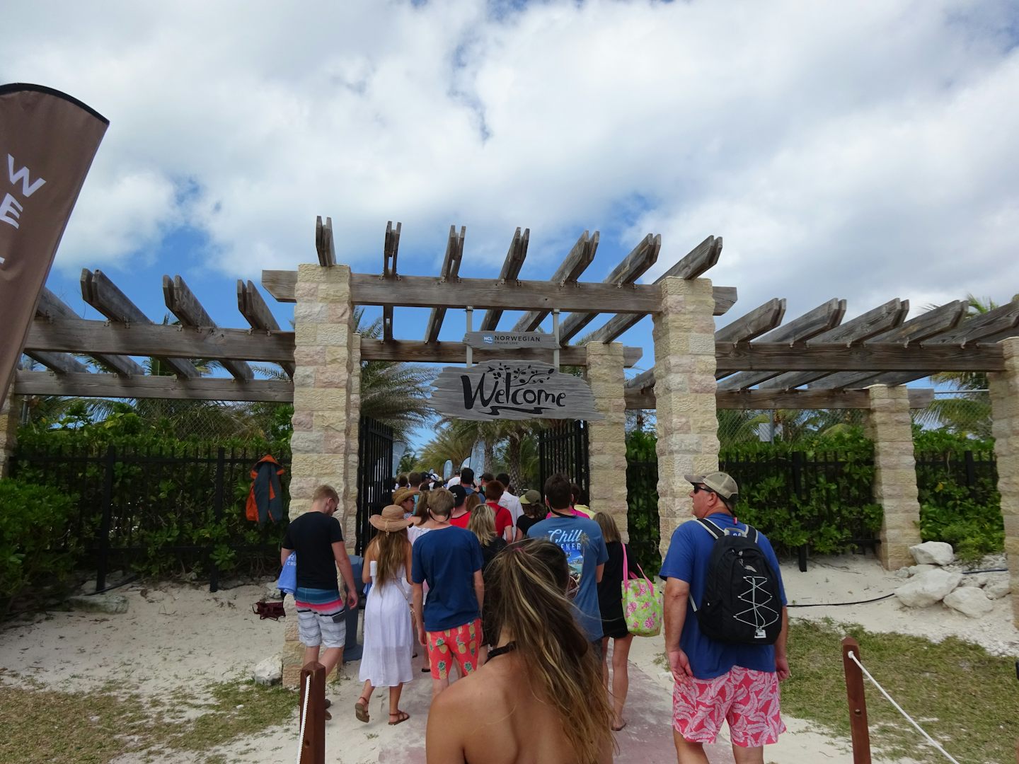Entrance to Great Stirrup Cay