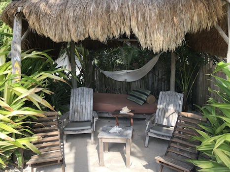 Our private area at Maya Chan