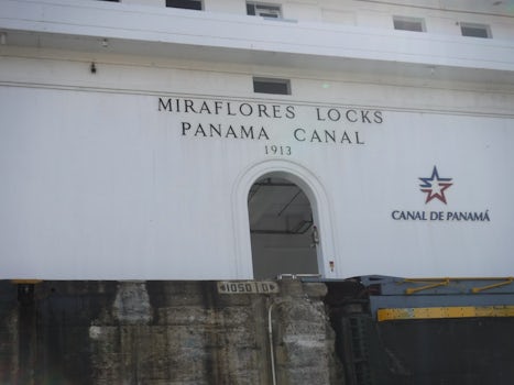 Panama Canal by Ferry excursion transited the canal to the Pacific Ocean an