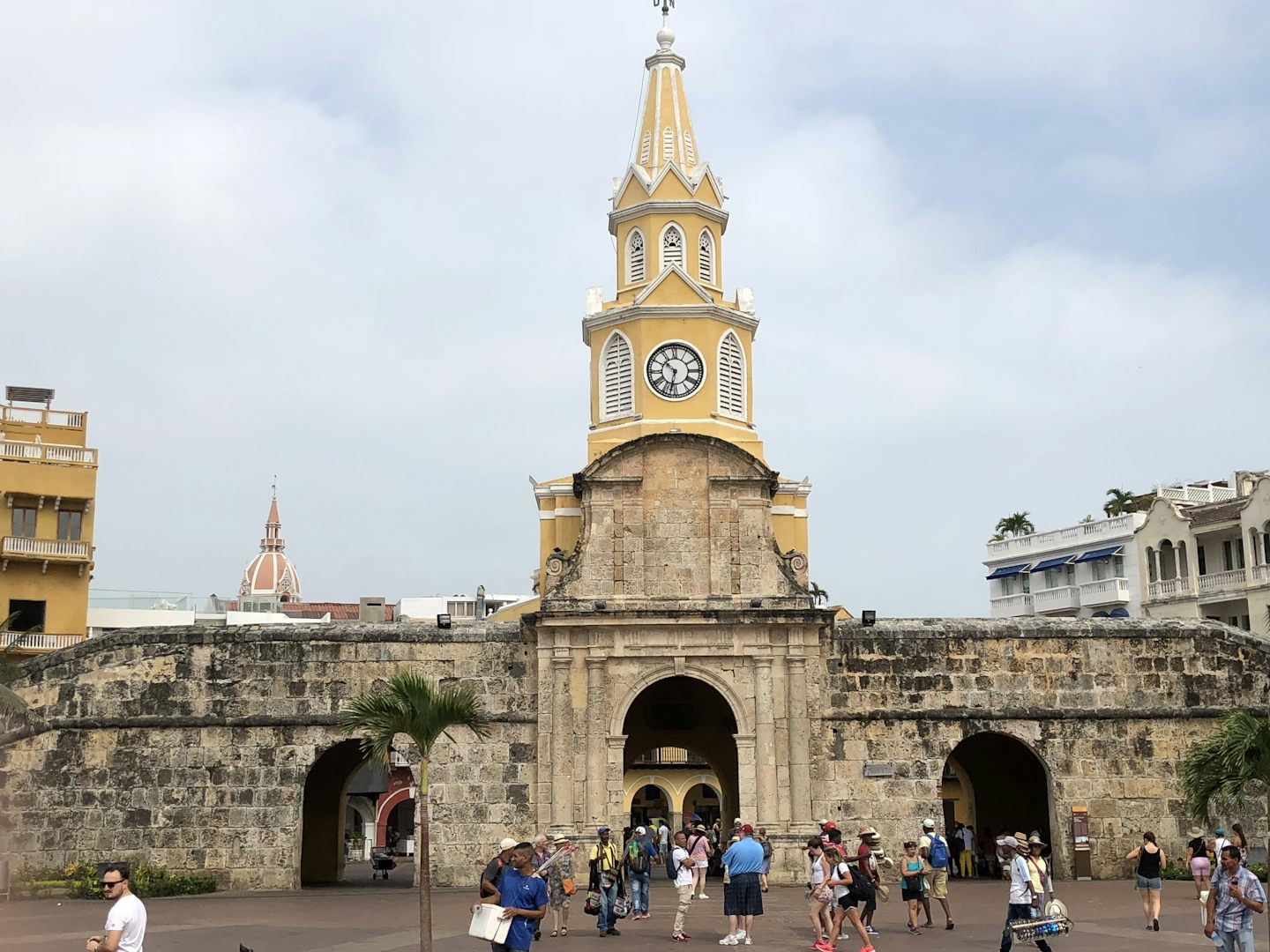 Cartagena old city entrance