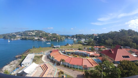 St Lucia did have the nicest port