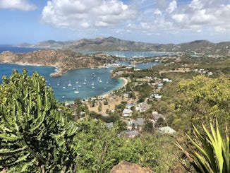 A view of Nelson’s Dockyard in Antigua