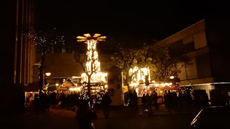 One of the Christmas Markets in Cologne.