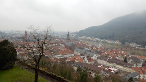 View from Heidelberg Castle.