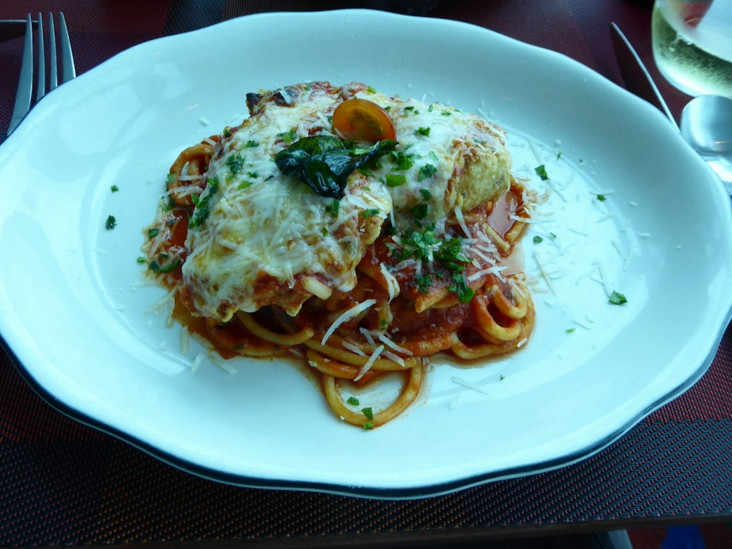 Dining in Tuscan Grille