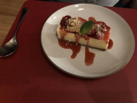 specialty dining - Butcher's Cut Restaurant - cheesecake