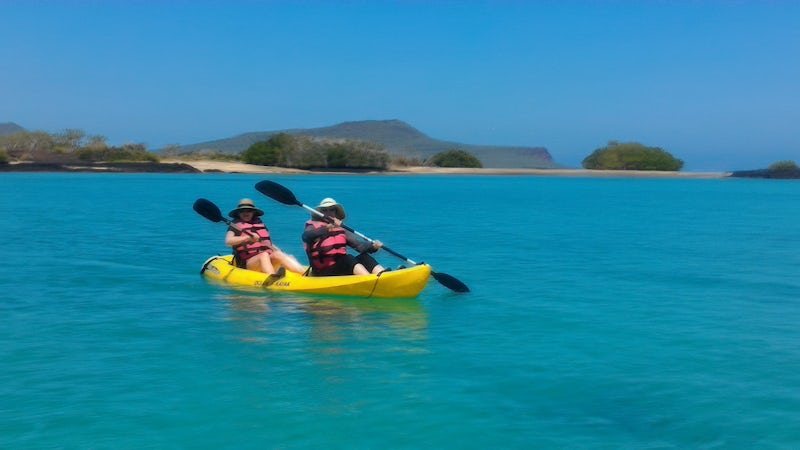 Kayaking and Snorkeling was offered.