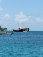 Ship for excursion in Barbados