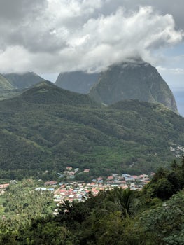 Pitons in St Lucia