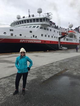 MS Spitsbergen,what a beautiful ship