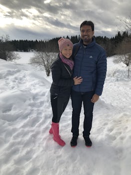 Trondheim - we loved the snow