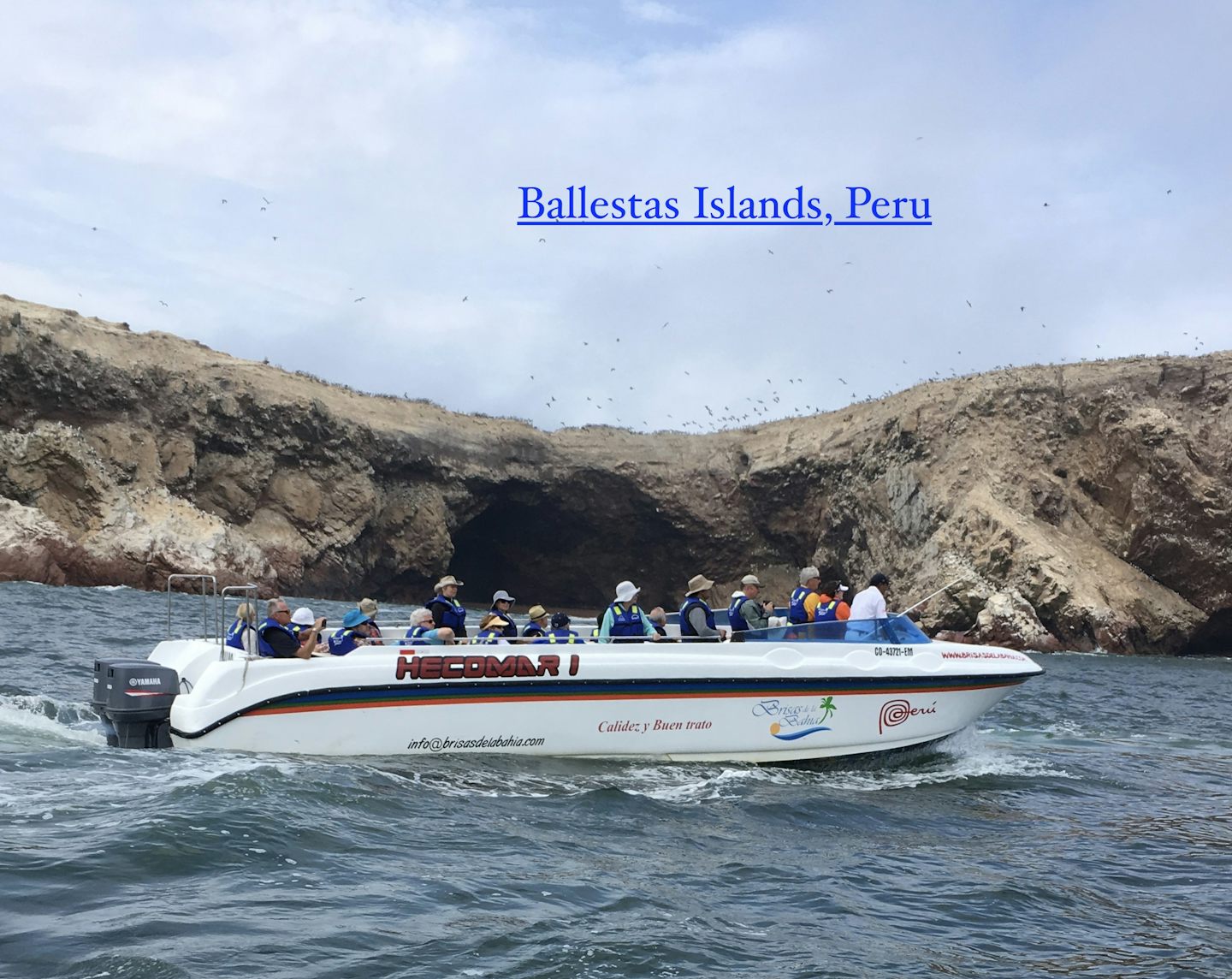 Ballestas Islands tour in Peru