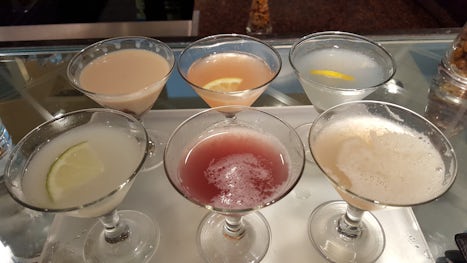 Martini tasting sampling