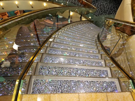 Swarovski crystal staircase