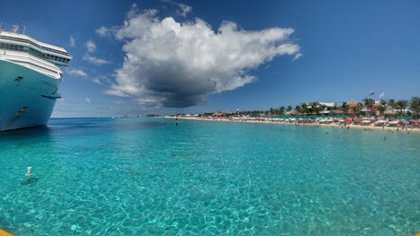 Grand Turk from the pier.