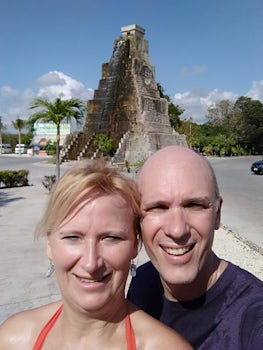Our walk around Costa Maya.