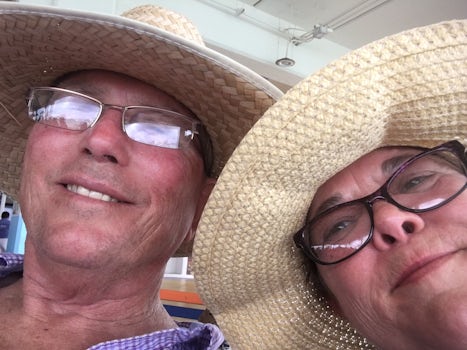 Check-in out the straw hats in Belize
