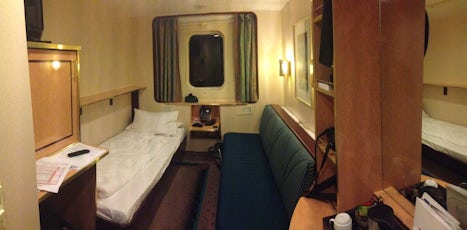 Our cabin on deck 7.