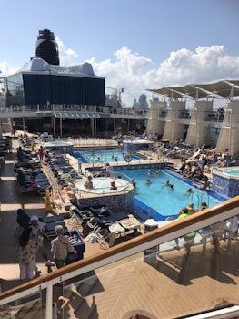 The ships pool area