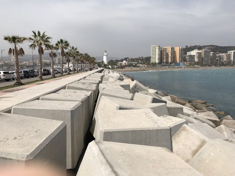 Malaga, Spain: Beach front