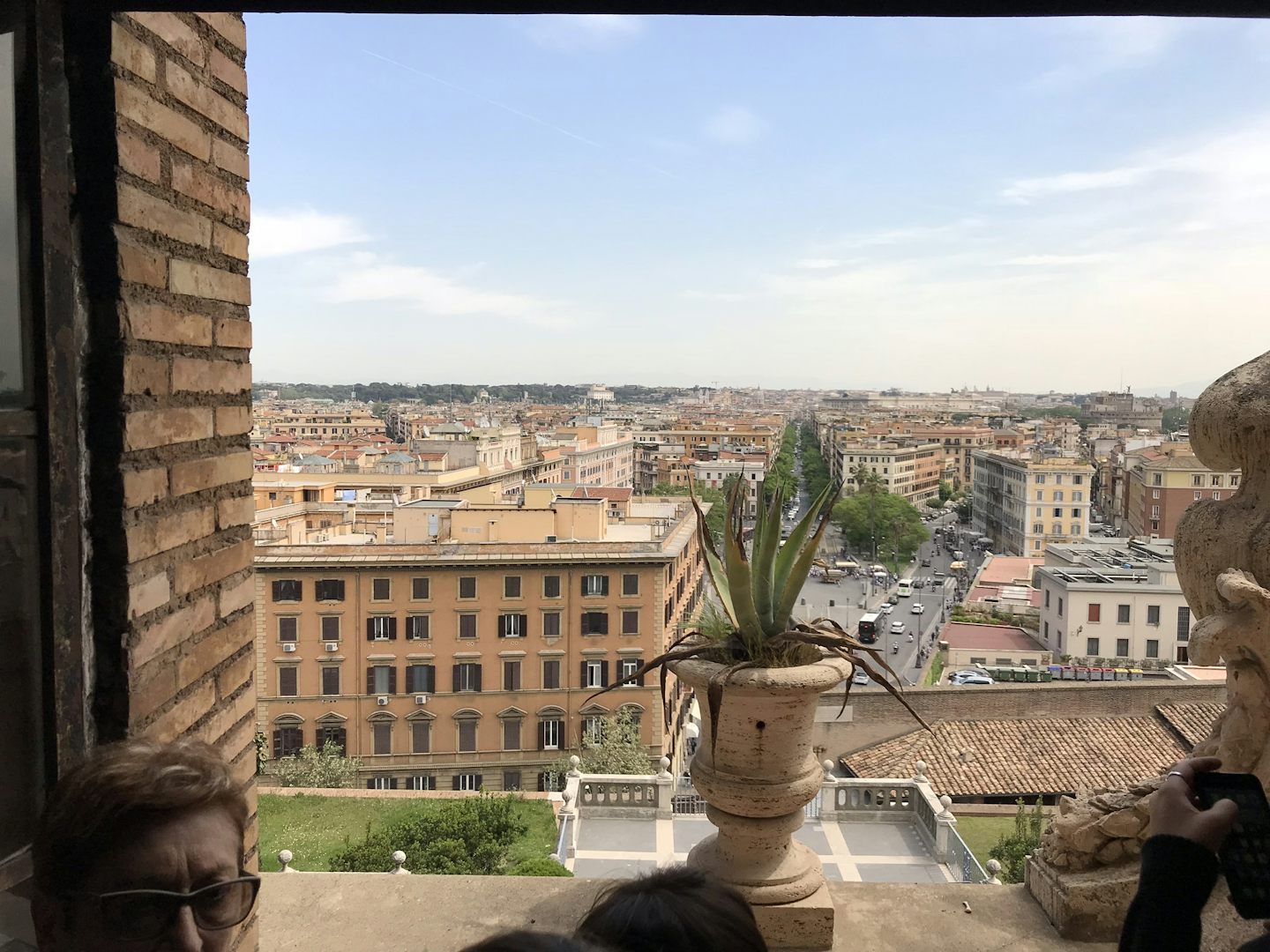 Rome, Italy from the Vatican Museums