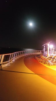 deck 12 at night.