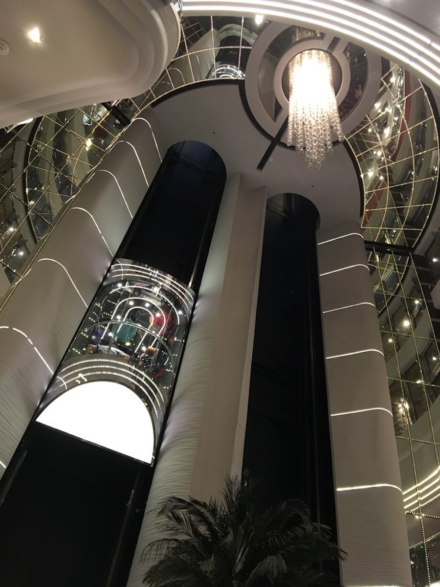 Lift shaft in Lobby