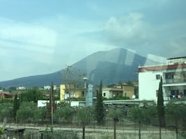 Mt Vesuvius taken from a great little winery.