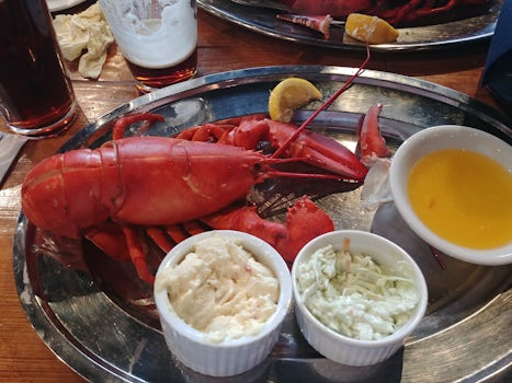 Wtaerfront Warehouse Restaurant in Halifax, excellent lobster!