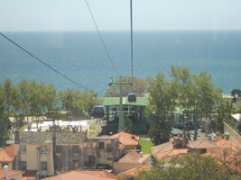 Cable car in Funchal